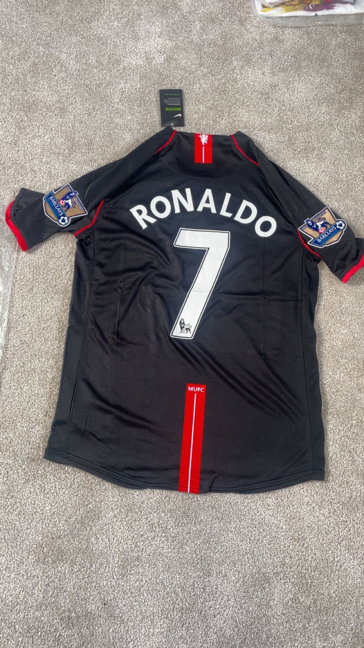 Ronaldo Man United Away 07/08 - Large