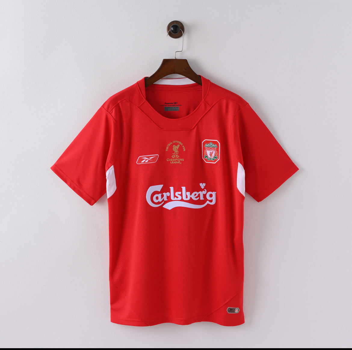 LIVERPOOL 2004/05 CHAMPIONS LEAGUE FINAL SHIRT