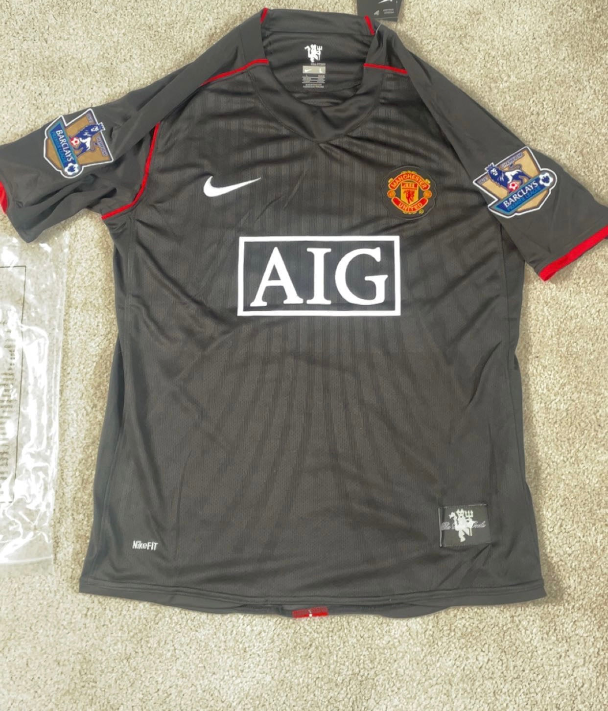 Ronaldo Man United Away 07/08 - Large