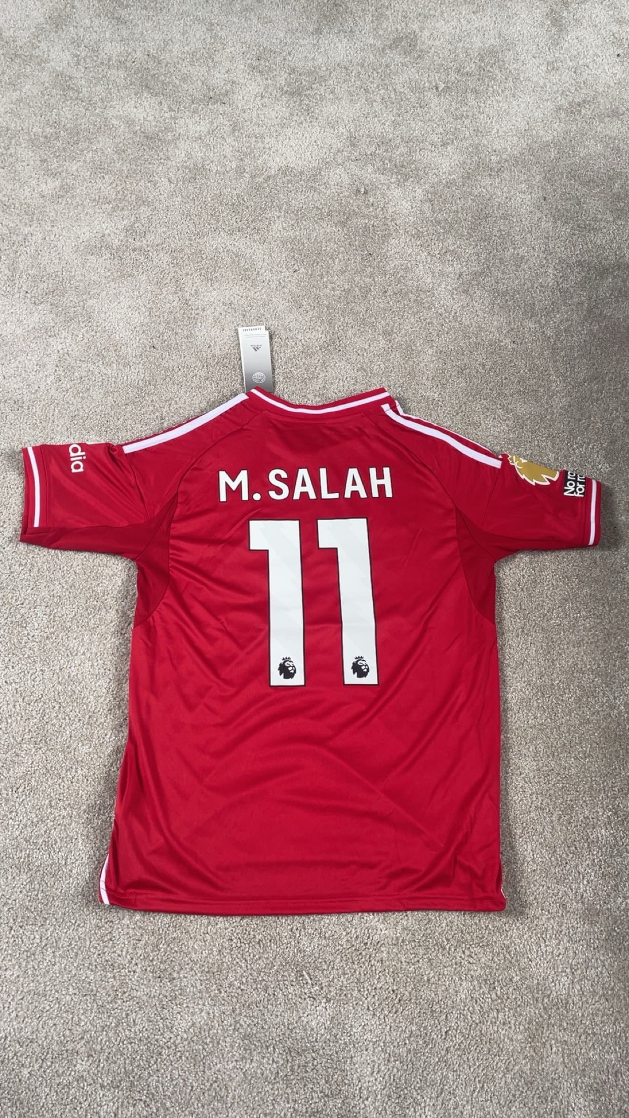 Mo Salah #11 Liverpool Home 2025/26 - Small