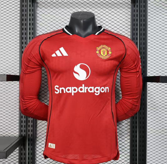 Manchester United Home Jersey 25/26 | long sleeve edition