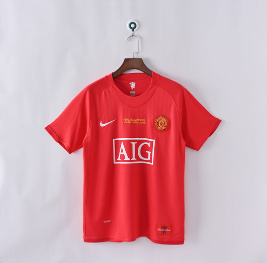 Manchester United 07/08 Champions league final shirt