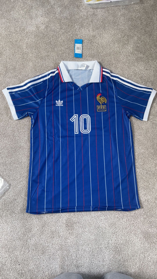 Zidane #10 France Home 1982 - Medium