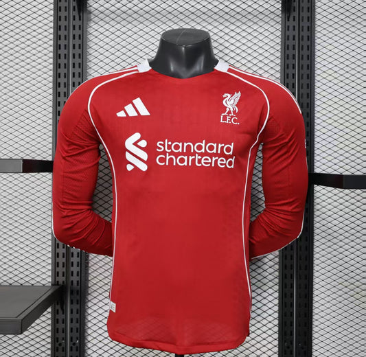 LIVERPOOL HOME JERSEY 25/26 | long sleeve edition