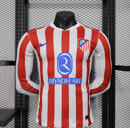 ATLETICO MADRID HOME JERSEY 25/26 | long sleeve edition