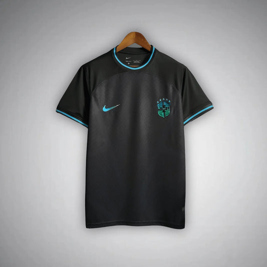 Brazil x Stussy Emerald Nights Limited Edition Football Shirt – Men’s Medium | Rare Soccer Jersey