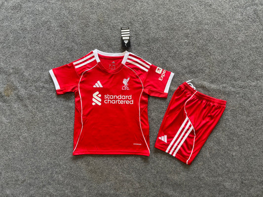 Liverpool Home Kids Kit | Junior & Youth Sizes