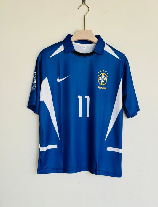 Ronaldinho Classic Shirt - 2002 Brazil Away